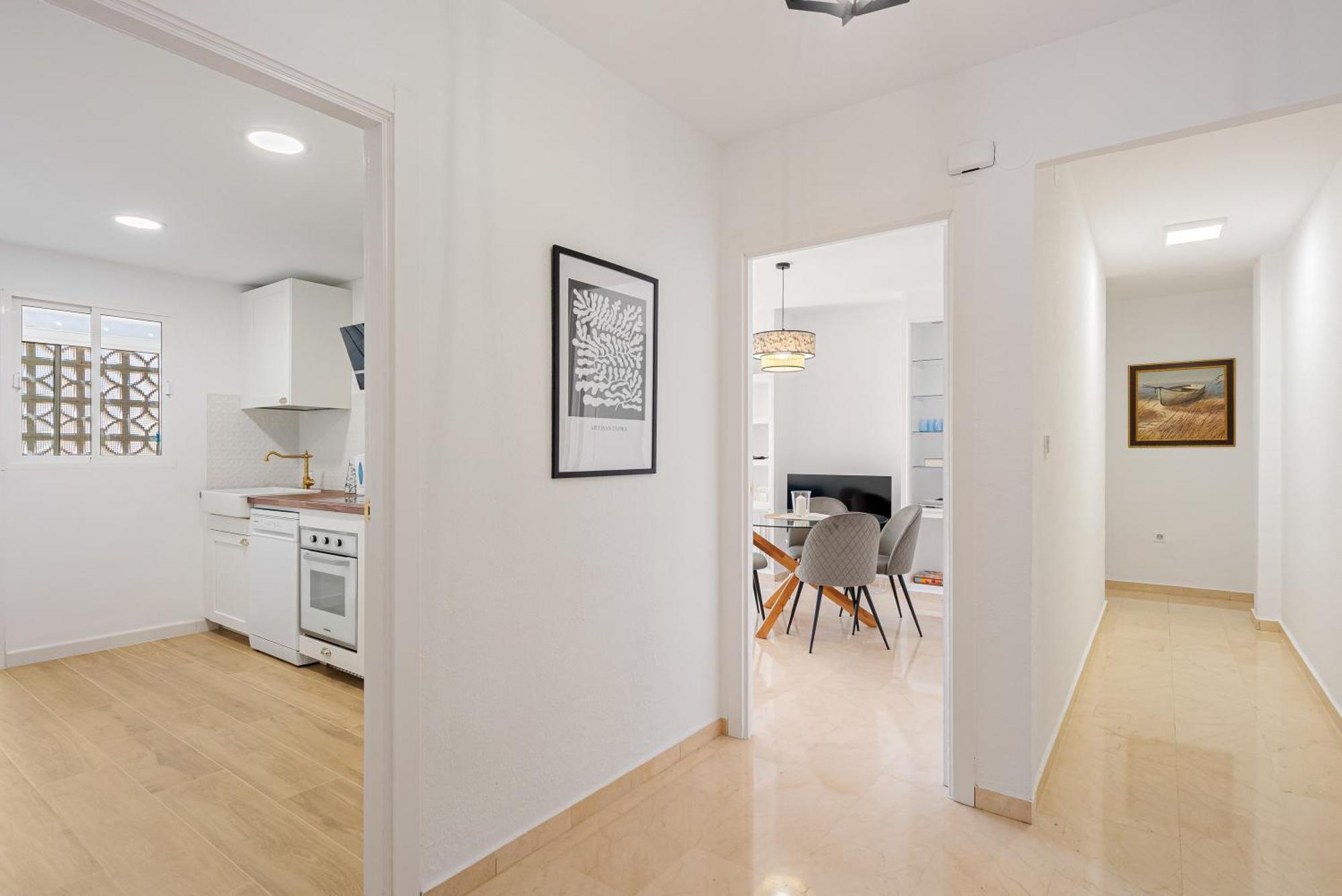 Casa Vacacional Pacifico 5Min Playa Leilighet Málaga Eksteriør bilde